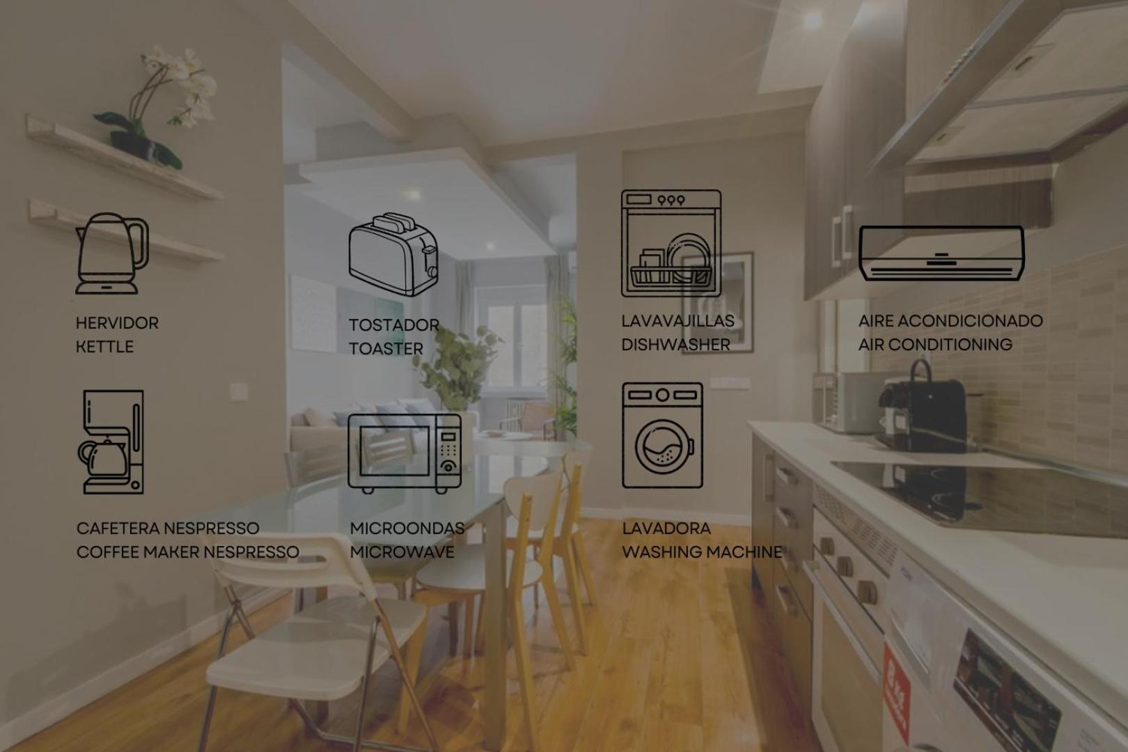 Excelente Piso De 3 Habitaciones En La Latina-Centro 마드리드 외부 사진